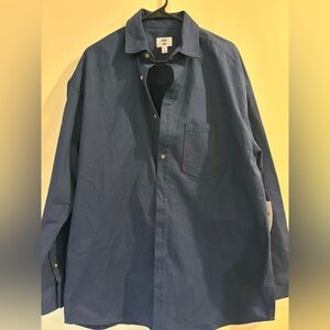 Men's Navy Blue Shirt